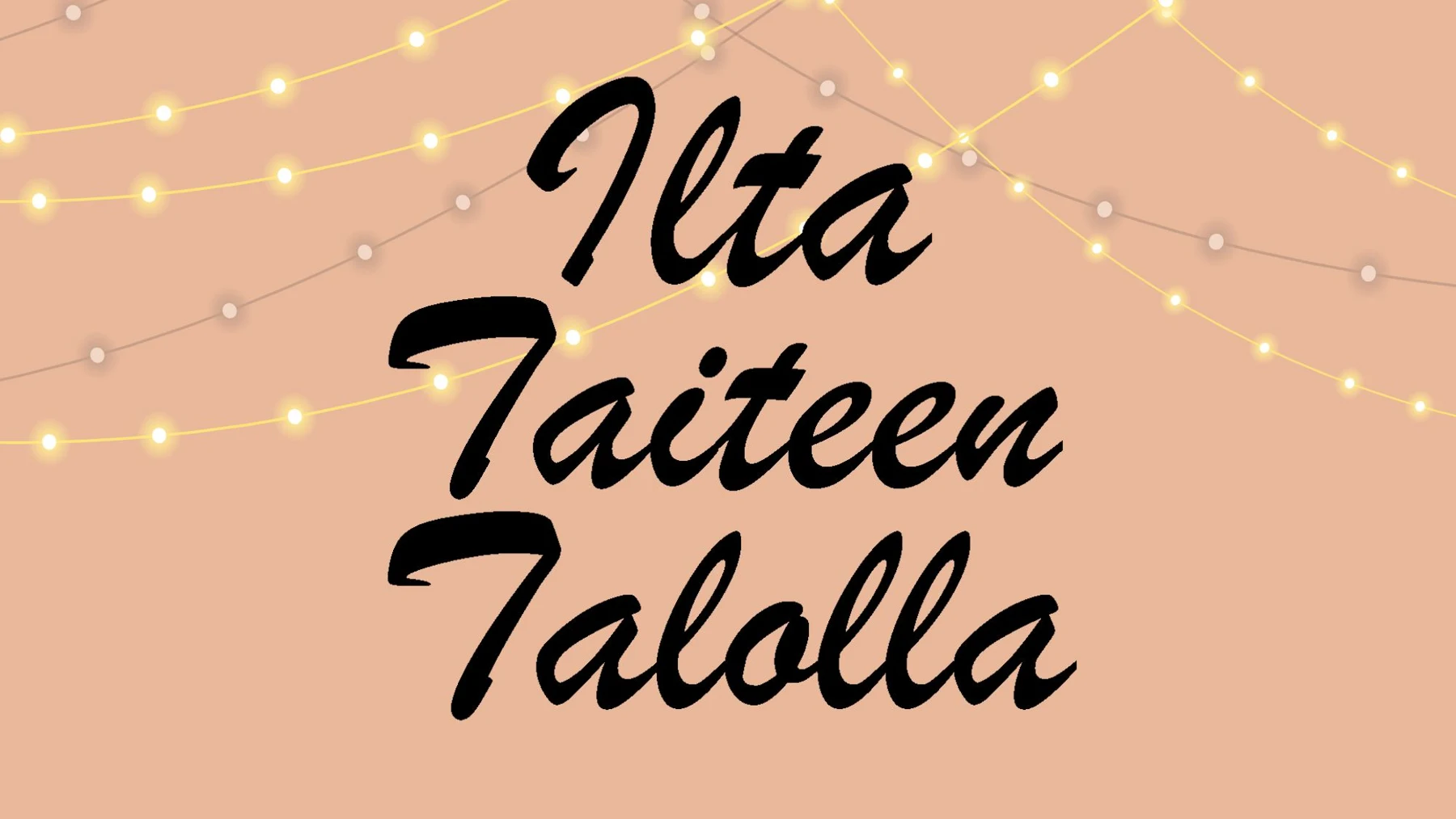 Ilta taiteen talolla